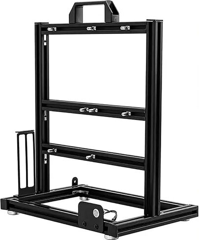 PC Test Bench Motherboard Case, Aluminum Open Frame Computer Case Rack Bracket, Support ATX and 180 Water-Cooled,DIY Creative Personality Chassis Set, Vertical Overclocking in Saudi Arabia