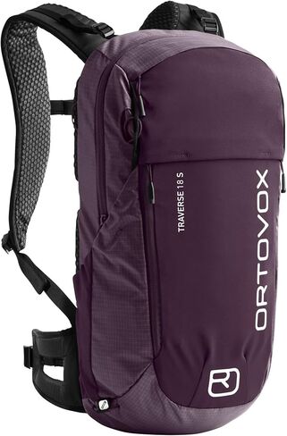 حقيبة ظهر Ortovox Traverse 18L S لتسلق جبال الألب بأطوال خلفية أقصر للرجال والنساء - رمادي جليدي - 18 لتر in Saudi Arabia