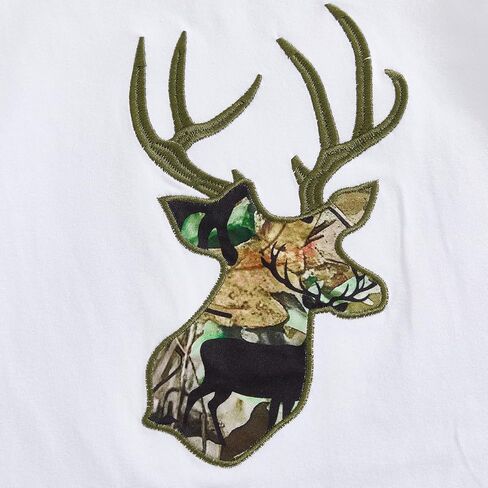 Toddler Baby Girl Hunting Clothes Camo Deer Print T Shirt Camouflage Bell Bottoms Flare Pants Set 2Pcs Summer Outfits in Saudi Arabia