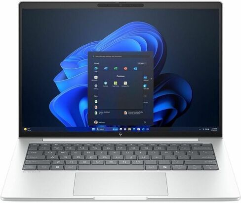 HP EliteBook 8 G1i 14 بوصة نوت بوك - WUXGA - Intel Core Ultra 7 265U - تقنية vPro - 16 جيجابايت - 512 جيجابايت SSD - لوحة مفاتيح باللغة الإنجليزية - فضي جليدي - شريحة Intel - 1920 x 1200 - Windows 11 Pro - Intel - In-pl in Kuwait