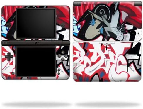 غلاف MightySkins متوافق مع أغلفة ملصقات غلاف Nintendo DSi XL Graffiti Mash Up in Kuwait