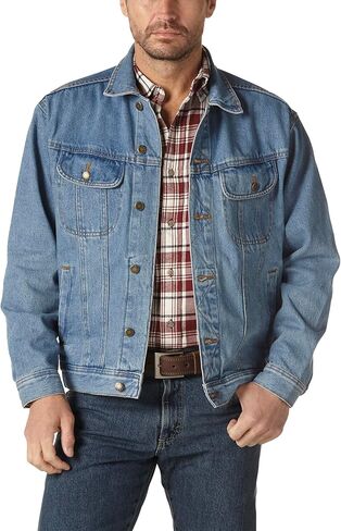 Wrangler Men's Rugged Wear Unlined Denim Jacket in Saudi Arabia