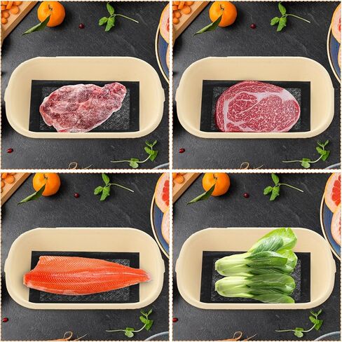 Acrux7 500PCS Meat Absorbent Pads 4x6.3 Inch Meat Soaker Pads for Vacuum Sealer Bags, Fish and Poultry Food Pad Absorbent Soaking Pad for Kitchen and Shop (Black) in Saudi Arabia