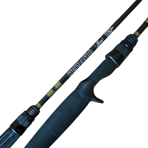 Old 18 Ultra-Light Casting Rod - USA Made BFS Rod - 40 Ton Graphite Blank with EVA Grip, D-1 Sea Guides gs - Premium One-Piece Fishing Pole for Precision Anglers in Kuwait