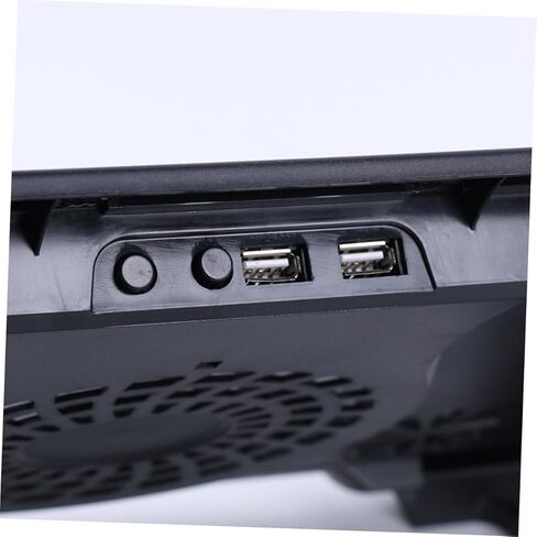 Laptop Cooling Pad with 5 Fans USB Cooler Stand Adjustable Angle Anti-Skid Heatsink Bracket for Notebooks and Laptops in Saudi Arabia
