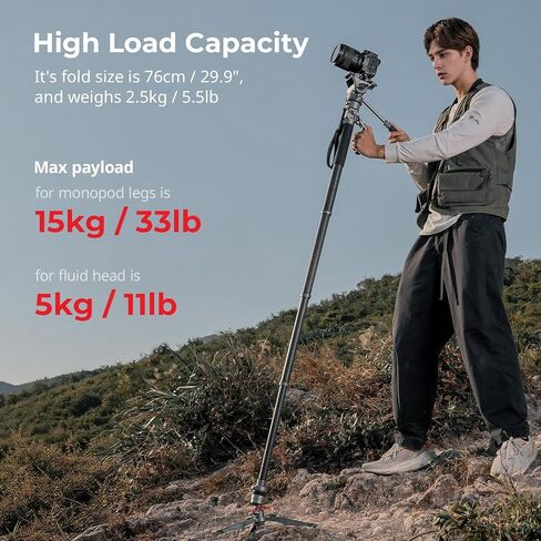 SmallRig x Potato Jet TRIBEX SE Tripod + Carbon Fiber Video Monopod in Saudi Arabia