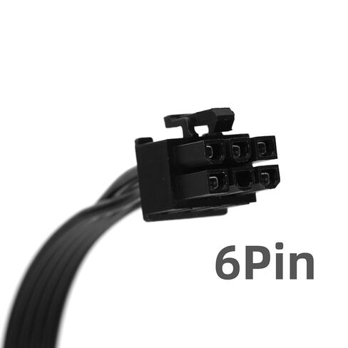 1 قطعة مصدر طاقة للكمبيوتر 6-Pin إلى كابل وحدات SATA 60 سم متوافق مع Corsair/متوافق مع EVGA/متوافق مع الموسمية/متوافق مع Superflower/متوافق مع Coolermaster in Saudi Arabia