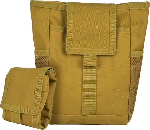 Tactical Molle Dump Pouch Drawstring Magazine Utility Pouch Foldable Durable Storage Belt Pouch in Saudi Arabia