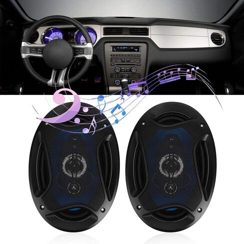 1000 واط زوج من السيارات سيارة HiFi ستيريو الصوت مكبرات الصوت المحورية مكبر الصوت TP 6971 6x9in in Kuwait