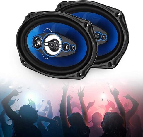 1000 واط زوج من السيارات سيارة HiFi ستيريو الصوت مكبرات الصوت المحورية مكبر الصوت TP 6971 6x9in in Kuwait