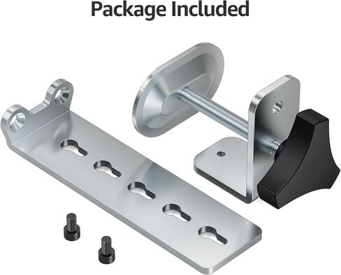 Freelift Desk C-Clamp Extension for Max 6 inch Thick Desktops, Monitor Mount C-Clamp Base, Fits MU8011B/MU8012B/MU8013B/MU8014B/MU8011W/MU8012W/MU8013W/MU8014W, Black in Saudi Arabia