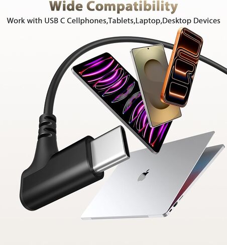 iMangoo USB C Ear Buds Wired Headphone, 90° Angled Plug in USBC Headphones Wire Earbuds Corded Earphones with Microphone for Apple iPhone 17 16 15 Air for Samsung Android Laptop Computer Gunmetal in Saudi Arabia