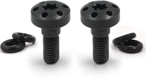 Cool Hand Customized Screws for Browning Hi Power, 2 Stainless Steel Screws, 2 O Rings, T10 Torx Key, Black, SHP-1-B in Saudi Arabia