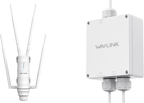 WAVLINK Waterproof Box for POE with AC1200 Outdoor WiFi Extender in Saudi Arabia