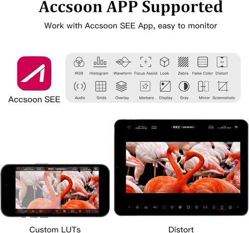 Accsoon SeeMo HDMI Video Transmitter Adapter for iOS Devices, 1080P 60FPS Video Capture Terminal, Real Time Live Streaming/Recording/Sharing, HDMI to USB-C Video Capture Adapter App Supported in Saudi Arabia