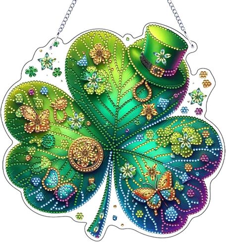 VODAPYC 4th of July Hanging Diamond Art Kits for Adults, DIY Double Sided Special Shaped Patriotic Diamonds Art Suncatchers Windows Ornament(Independence Day Stars) in Saudi Arabia