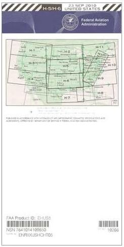 FAA Chart: High Altitude Enroute H 5/6 EHUS5 (Current Edition) in Saudi Arabia