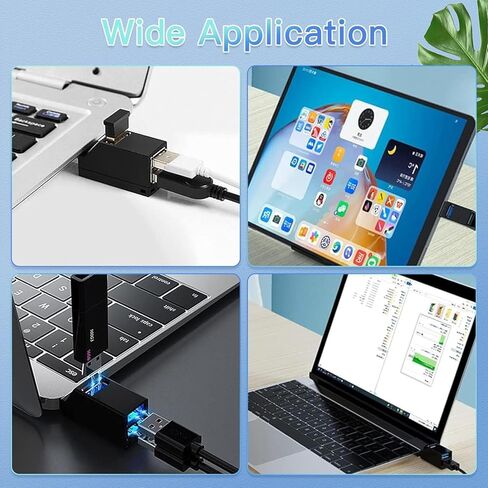 محور USB، USB 3.0 3 منافذ، مقسم USB للسيارة عالي السرعة، التوصيل والتشغيل لأجهزة MacBook، Mac Pro/Mini، iMac، Surface Pro، XPS، الكمبيوتر المحمول، محركات أقراص فلاش USB، محرك الأقراص الصلبة المحمول، مشعاع USB، الماسح الضوئي، الهاتف المحمول in Kuwait
