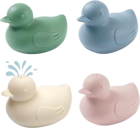 haakaa Dinky Splash Duck Silicone Baby Bath Toy, Detachable & Mold Free Food Grade Silicone Bath Ducks Toys, BPA-Free Squeeze Bathtub Toys,Floating Bath Tub Toys for Babies 6m+ in Saudi Arabia