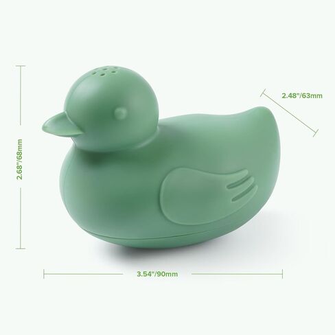 haakaa Dinky Splash Duck Silicone Baby Bath Toy, Detachable & Mold Free Food Grade Silicone Bath Ducks Toys, BPA-Free Squeeze Bathtub Toys,Floating Bath Tub Toys for Babies 6m+ in Saudi Arabia