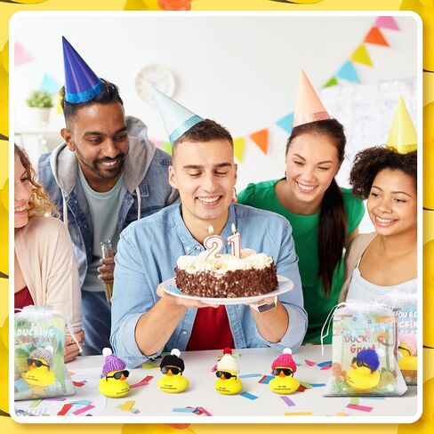 32 مجموعة من هدايا تقدير الموظف في عيد الحب من Wettarn، هدايا تحفيزية صغيرة شكرًا لك، أنت ألعاب استحمام رائعة ابتهج بالنظارات والقبعات والبطاقات وحقيبة الأورجانزا لزملاء العمل في فريق العمل in Kuwait