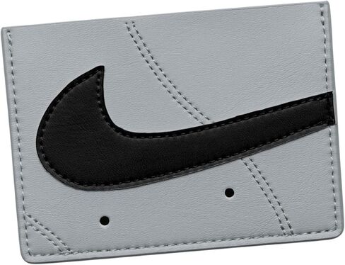 Nike Air Force 1 Slim Card Wallet – Sneaker-Inspired Compact Design with Logo Detail for Cards, Cash, and Everyday Use (White, One Size) in Kuwait