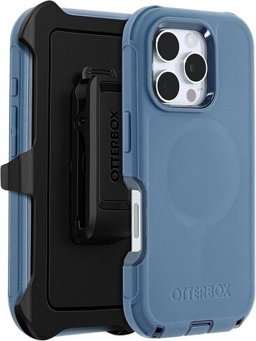 OtterBox iPhone 16 Pro (فقط) - حافظة MagSafe من سلسلة Defender - أسود - يتضمن مشبك حافظة - مغناطيس مدمج - بدون شاشة - متين ومتين - مع حماية للمنافذ - عبوة غير مخصصة للبيع بالتجزئة in Saudi Arabia