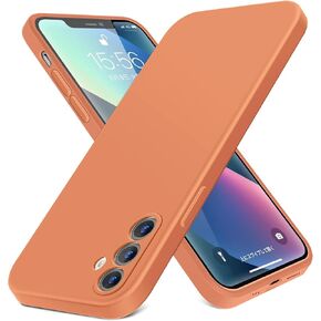 مصمم لجراب Galaxy A14 5G، مصنوع من السيليكون الرفيع المقاوم للصدمات [ناعم] [مضاد للخدش] [حماية من السقوط]، أحمر كاميليا، MDM-XGJ-24-11 in Kuwait