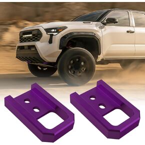 خطافات سحب لسيارة Tacoma 2024-2026/4Runner 2025-2026، خطافات سحب السيارة متوافقة مع Toyota Tacoma 2024-2026 4Runner 2025-2026 (أحمر) in Kuwait