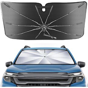 Upgraded Windshield Sunshade for Honda CRV - Front Window Sun Shade Umbrella for CR-V 2023-2025, Improved 6-Layer UV & Sunlight Protection Fabric - Retractable Sunshade Accessories Fit for Honda CR-V in Kuwait
