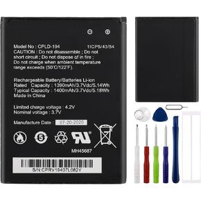 Replacement Battery CPLD-194 Compatible with CoolPad Snap 3312A with Tools in Kuwait