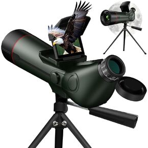 Smart Telescope with Desktop Tripod,Electronic Telescopes with 4K Astrophotography Camera,78mm Large Objective Lens, Portable Refractor Telescope Bird Watching, Wildlife Viewinghun in Kuwait