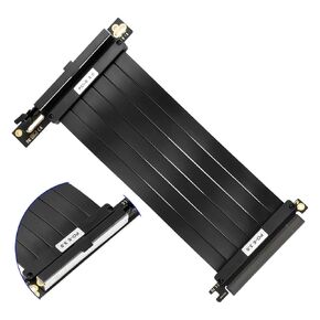 كابل تمديد بطاقة الرسومات PCI-E 90/180deGrrie 16X كابل محول لنقل السرعة العالية كابل شريط PCIE للكمبيوتر الجديد 2026 عالي لمكونات إلكترونية موثوقة in Kuwait