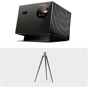 جهاز عرض ليزر VisionMaster Pro2 ثلاثي 4K مع حامل ثلاثي القوائم من خشب الجوز in Kuwait