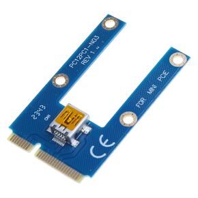 بطاقة PCI صغيرة لبطاقة الناهض السريعة المضاعف 1X إلى 16X USB 3.0 بطاقة محول الكابل in Kuwait