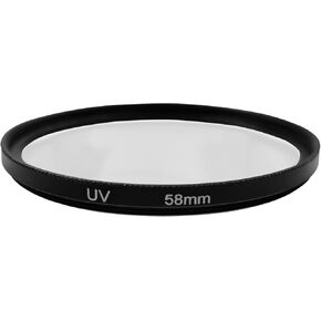 فلتر للأشعة فوق البنفسجية مقاس 58 مم، لعدسة AF-P Nikon NIKKOR مقاس 70-300 مم f/4.5-6.3G ED | لعدسة AF-S DX نيكون نيكور 55-300 ملم f/4.5-5.6G ED VR,Hxdzieory in Kuwait