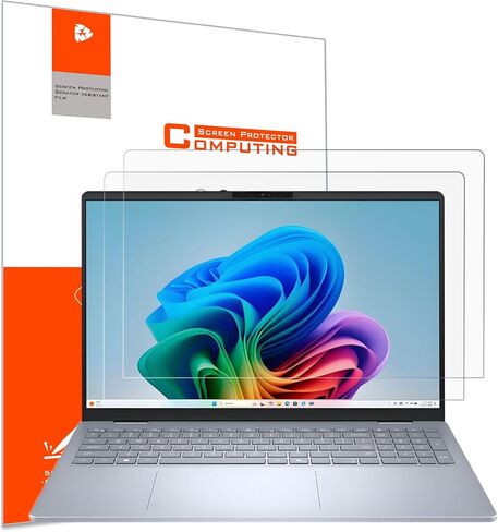 YINOVEEN 2 Pack Anti Glare Screen Protector for Dell 15.6" Laptop, Dell insprion 15.6'', Latitude 15.6'', Vostro 15.6'', G15 15.6'', Precision 15.6'', Chromebook 15.6'' Laptop,5H,Anti-Scratch in Saudi Arabia