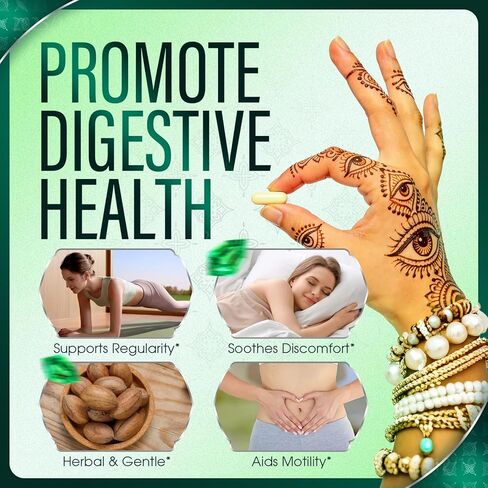 كبسولات هاريتاكي للعين الأولى، مستخلص فاكهة شيبولا النقي، تنظيف الغدة الصنوبرية، الصحة العامة والعافية اليومية - خالية من الغلوتين، 120 كبسولة نباتية (1) in Kuwait