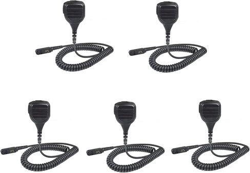 5 Pack PMMN4076A PMMN4076 PMMN4071 Windporting Speaker Mic Remote Speaker Microphone with 3.5mm Audio Jack for XPR3300 XPR3300e XPR3500 XPR3500e Portable Radio in Saudi Arabia