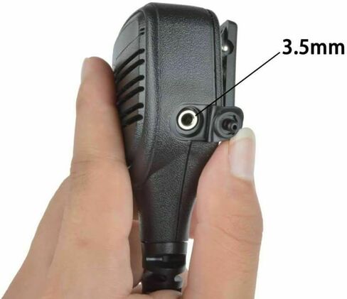 5 Pack PMMN4076A PMMN4076 PMMN4071 Windporting Speaker Mic Remote Speaker Microphone with 3.5mm Audio Jack for XPR3300 XPR3300e XPR3500 XPR3500e Portable Radio in Saudi Arabia