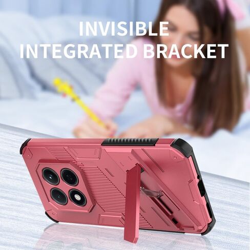 for Redmi Note 15 Pro Plus 5G Military Grade Protective Case,2 in 1 Shockproof Stand Cover for Redmi Note 15 Pro Plus 5G,Grey in Saudi Arabia