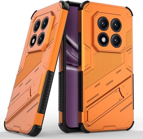 for Redmi Note 15 Pro Plus 5G Military Grade Protective Case,2 in 1 Shockproof Stand Cover for Redmi Note 15 Pro Plus 5G,Grey in Saudi Arabia