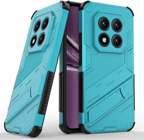 for Redmi Note 15 Pro Plus 5G Military Grade Protective Case,2 in 1 Shockproof Stand Cover for Redmi Note 15 Pro Plus 5G,Grey in Saudi Arabia