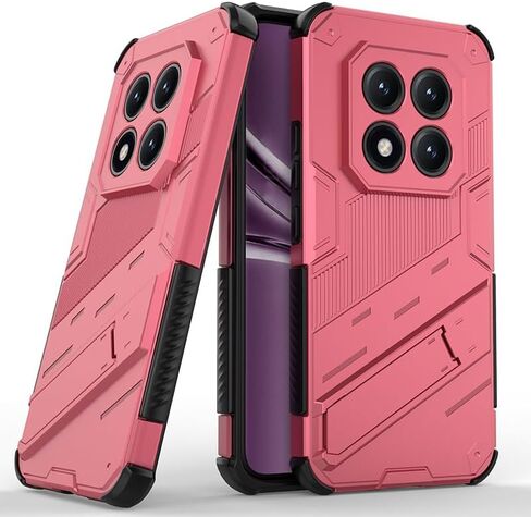 for Redmi Note 15 Pro Plus 5G Military Grade Protective Case,2 in 1 Shockproof Stand Cover for Redmi Note 15 Pro Plus 5G,Grey in Saudi Arabia