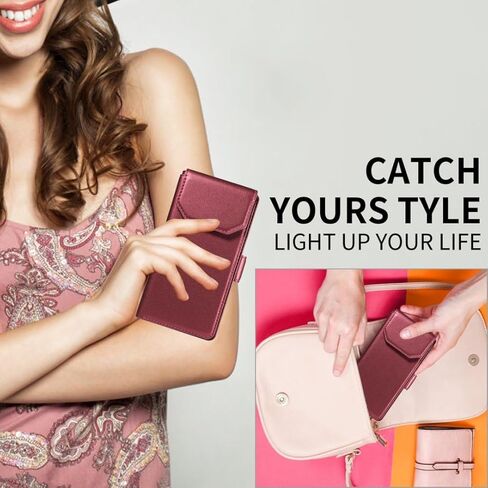 Asuwish Phone Case for Samsung Galaxy A33 5G Cell Wallet Cover with Tempered Glass Screen Protector Flip Credit Card Holder Slot Stand A 33 33A Women Men Folio Purse Lanyard Wrist Strap Red in Saudi Arabia