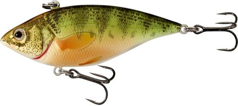 LIVE TARGET Fishing Tackle Lures Yellow Perch Rattlebait Natural Matte in Saudi Arabia