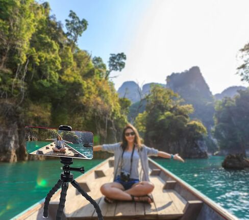 Flexible Mini Tripod for Cell Phone with Wireless Remote and Clip, Compatible with iPhone 17 16 15,Android for Video Recording, Travle, Vlogging Selfie in Saudi Arabia