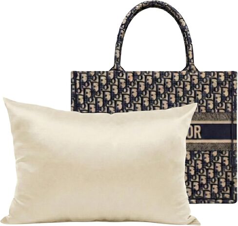 Purse Insert Pillows - Custom Cushioned Handbag Fillers by Fabrinique - Shaper Inserts to Maintain Small to Large Purses - Insert Stuffers Prevent Creases & Damage for Bag Storage - Ice Grey - Mini in Saudi Arabia