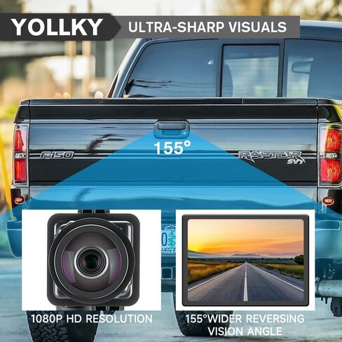 Tailgate Handle Backup Rear View Camera for Toyota Tundra 2008-2013 | Tailgate Reverse Parking Assist Camera Assembly | Replaces # 69090-0C051 in Saudi Arabia