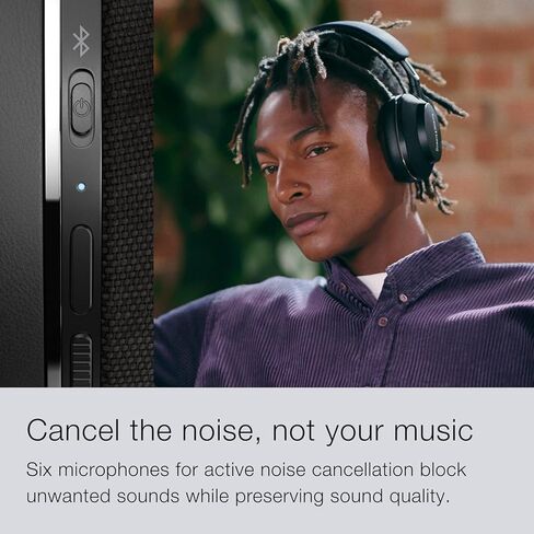 سماعات الرأس Bowers & Wilkins Px7 S2 فوق الأذن - إلغاء الضوضاء المتقدم، الأقمشة التقنية، عمر البطارية 30 ساعة، الشحن السريع لمدة 15 دقيقة، أسود (متجدد) in Kuwait